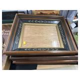 Deep Molded Walnut Frames