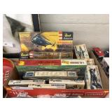 Grouping of Vintage Aviation Model Kits