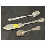 (3) Sterling Silver Utensils