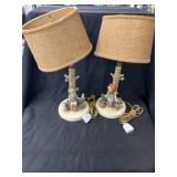 (2) Hummel Table Lights