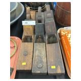3 Antique Wooden Molding Planes