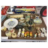 Porcelain and Composition Figurines w/ Bookends
