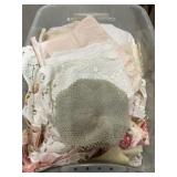Storage Tote w/ Table Linens