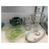 Group of Decorative Glass & Porcelain
