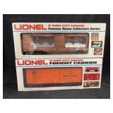 (2) Lionel O Gauge Toy Trains in Box