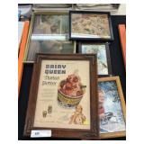 Framed Advertisement & Prints