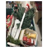 Storage Tote of Christmas Decor