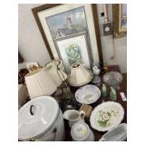 Framed Prints, Table Lights & Chinaware