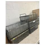 7 Galvanized Storage Baskets