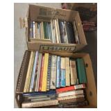 2 Boxes of Cook Books & Novels