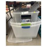3 Storage Totes w/ Lids