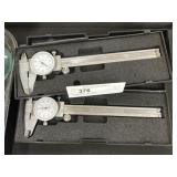 2 Imported 6"  Dial Calipers