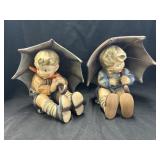 (2) Large Hummel Figurines