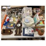 Sewing Supplies, Porcelain Figurines, & Dolls