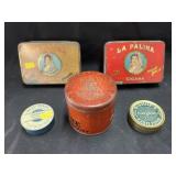 Antique Tobacco & Advertising Tins