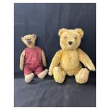 (2) Vintage Plush Bears