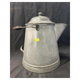 Gray Agatewear Coffee Pot