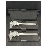 (2) Imported 6" Dial Calipers