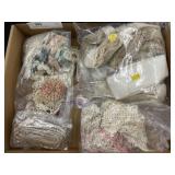 Assortment of Crocheted Lace
