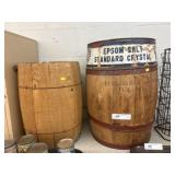2 Wooden Kegs