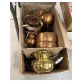 Assortment of Copper Home Decor
