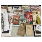 Advertising Ephemera & Assorted Books