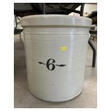 #6 Straight Storage Crock