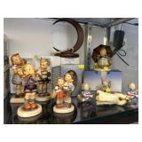 Grouping of Hummel & Goebel Figurines