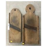 2 Primitive Single Blade Slaw  Boards