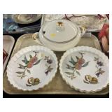 Royal Worcester Bowls w/ German Taurine