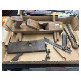 Antique Wooden Molding Planes and Tools