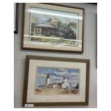 2 Framed Prints of Lititz & Light House