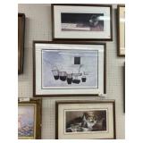3 Framed Prints