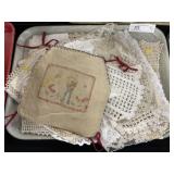 Crocheted Table Covers