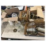 Assortment of Lamp & Light Parts