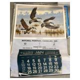 Collection Vintage Car Dealership Calendars