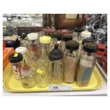 Asst. of Glass Baby Bottles
