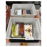 Large Assortment of Paint Decorated Slate