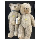 (2) Vintage Mohair Teddy Bears