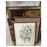 Assortment of Framed Goods
