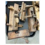 Grouping of Antique Wooden Molding Planes
