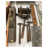 Vintage Tools w/ License Plates