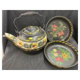 Group PA Dutch Painted Tinware