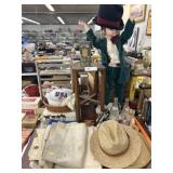 Feed Bags, Plant, Stand, & Doll