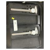 (6) Stainless Steel Dial Calipers in Box