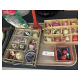 Antique Glass Christmas Ornaments & Decorations