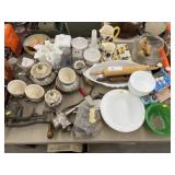 Food Grinders, Dinnerware, & Milkglass