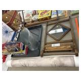 Feed Scoop, Wall Mirror, & Poster