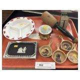 Miniature Frying Pans w/ Child Dish and Juicer