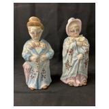 (2) Vintage Porcelain Nodders